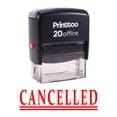 thumbnail image 2 of Printtoo Timbre en Caoutchouc Auto-Annulé pour Bureau, Rouge, 2 of 2
