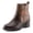 DARK BROWN MULTI, variant on Women's Patchpower Ankle Boot