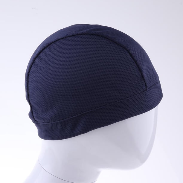 Gorra Elástica para Casco BLESIY Transpirable para Hombres Y Mujeres Azul Oscuro Gorra de Ciclismo al Aire Libre