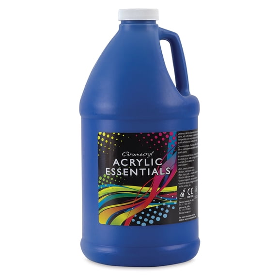 Chroma Acrylic Essential, 0.5 gal Bottle, Cool Blue