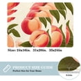 thumbnail image 2 of Peach Non-Slip Polyester Chair Mats and Door Rugs - Machine Washable, 2 of 6