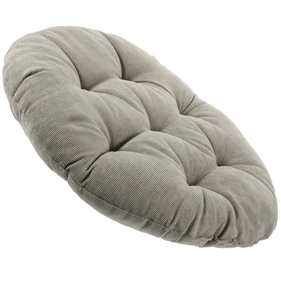 Milisten Comfortable Seating Floor Pillow Grey 1Pcs for Living Room