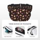 thumbnail image 5 of Fotbe Labrador Retriever Dog Cangurera Cuadrada con Estampado de Doble Capa, Bolsa de Cintura Ajustable Mini para Hombres y Mujeres, 5 of 9