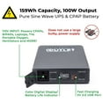 thumbnail image 2 of Portable Outlet CPAP Battery and Back-up Power Supply PO-160UPS 1 Each, 2 of 11