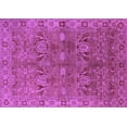 thumbnail image 1 of Ahgly Company Indoor Rectangle Oriental Purple Traditional Area Rugs, 7' x 10', 1 of 4
