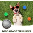 thumbnail image 6 of 6 Pack 2.5” Squeaky Dog Toy Balls, Floating Dog Pool Balls, Spiky Dog Balls, Durable Interactive Fetch Toys for Puppy, Dog Chew Toys for Teething (2.5", Small Dog) Fashion Accessories Pets Sensory, 6 of 8