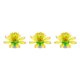 thumbnail image 1 of Flor giratoria musical Inteprter para pastel velas musicales fiesta DIY Amarillo Type1 NO1, 1 of 6
