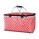 thumbnail image 4 of Bolsa térmica plegable con forro impermeable y aislante. Rojo, 4 of 9