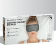 Sharper Image® Weighted Comfort Eye Mask, Hot/Cold Insert, Light