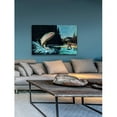 thumbnail image 3 of "Rainbow Trout" Painting Print on Wrapped Canvas, 3 of 7