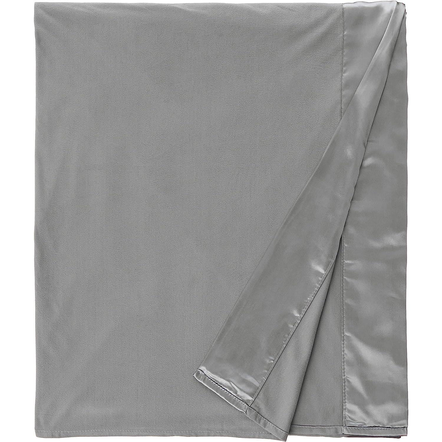 All Year Round Sheet Blanket with Hem, King, Greystone