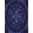 thumbnail image 1 of Ahgly Company Machine Washable Indoor Rectangle Transitional Night Blue Area Rugs, 8' x 10', 1 of 7