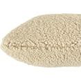 thumbnail image 6 of Lavish Home 64-28-I Body Soft Sherpa Pillow Cover with Zipper - Ivory, 6 of 8
