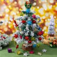 thumbnail image 5 of 30 colgantes decorativos de estrellas navideñas con purpurina para colgar en Navidad., 5 of 5