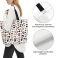 thumbnail image 3 of Balery Cute Cats Bolsa Tote Estilo Estético con Cremalleras, Bolsa de Hombro, Bolsa de Compras Grande y Plegable, 3 of 8