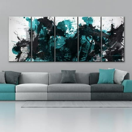 Ready2hangart Inkd Xlii 5 Piece Canvas Art Set Ready2hangart Inkd Xlii 5 Piece Canvas Art Set