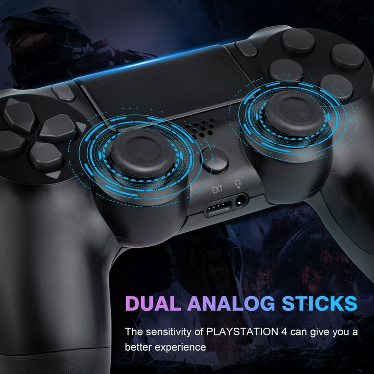 Wireless Controller Compatible with PS4/Slim/Pro with Dual