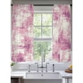 thumbnail image 2 of Pink Ombre Sheer Curtains 72 Inch Length 2 Panels Set, Gradient Abstract Art Vintage Voile Window Treatment Rod Pocket Curtains Sheers Drapes for Bedroom/Living Room/Kitchen 52"x72"x2, 2 of 7