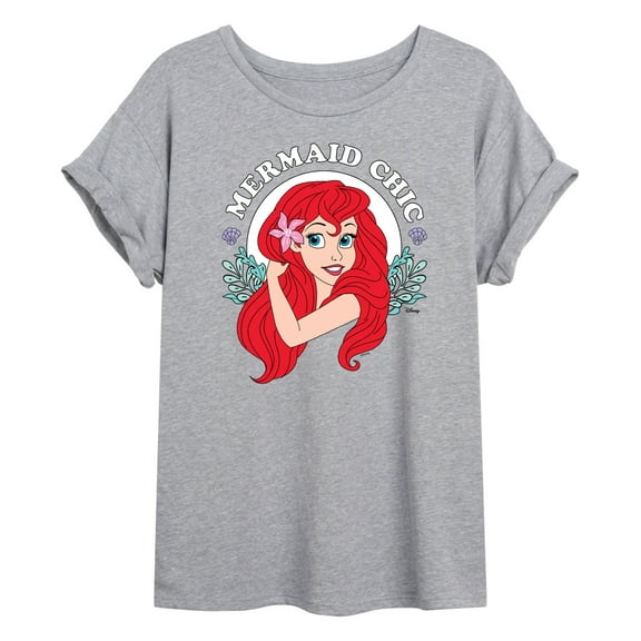 Disney The Little Mermaid - Ariel - Mermaid Chic - Women's Oversized T-Shirt