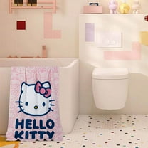 Hello Kitty Pink World Beach Bath Pool Towel 27 in x 54 in