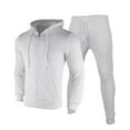 thumbnail image 5 of Mens Tracksuits 2025 Fall Winter Long Sleeve Zip Up Hoodie and Sweatpants Joggers Set Plain Tracksuit, 5 of 7