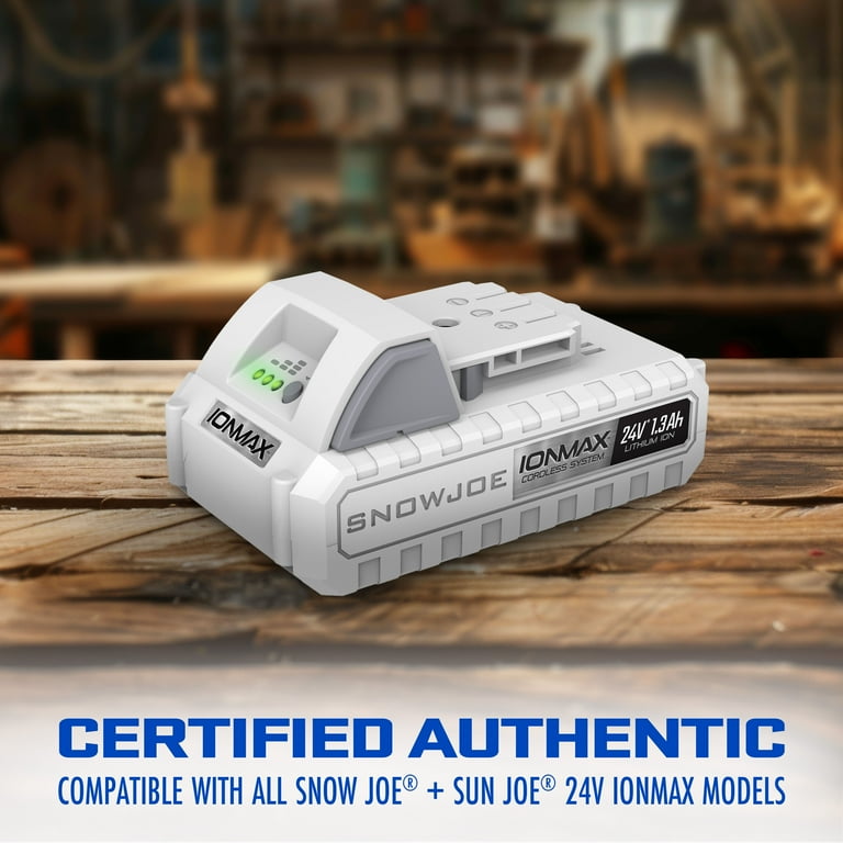 Snow Joe Certified Authentic 24-Volt 1.3-Ah Lithium-Ion Battery