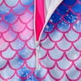 thumbnail image 5 of URMAGIC Kids Girls Zip Up Long Sleeve Rash Guard One-Piece Swimsuit Bathing Suit Swimwear 2-12Y, 5 of 7