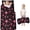 Pioneer Flower Floral Print Pattern-2, variant on Pioneer Flower Floral Print Pattern Toddler Nap Mat for Teens Preschool Daycare, Teens Sleeping Mat Bag, Toddler Sleeping Bag with Pillow
