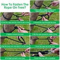thumbnail image 5 of Moclever Camping Hammock with Mosquito Net, 3 in 1 Portable Hammock Tent with Dual-Way Zippers 440lbs Capacity, Blue, 5 of 13