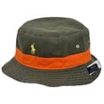 thumbnail image 2 of Polo Ralph Lauren Men's Reversible Bucket Hat-Turquoise, 2 of 2