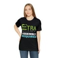 thumbnail image 3 of Amputee Humor TShirt “Extra assembly required V2” Crew Neck, 3 of 5