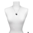 thumbnail image 3 of Delight Jewelry Resin Black Scottie Dog Silvertone Grandmother Ring Charm Necklace, 18", 3 of 4