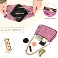 thumbnail image 2 of FORMRS Womens Shoulder Bag with Chain Strap Clutch Purse Cute Tote Handbag, Pink Doughnuts, 2 of 7