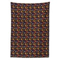thumbnail image 3 of Ambesonne Acorn Tablecloth Rectangular Table Cover, Vintage Forest Flora, 60"x84", Multicolor, 3 of 4
