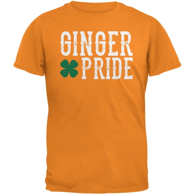 St. Patricks Day - Ginger Pride Orange Youth T-Shirt