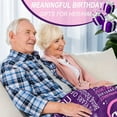 thumbnail image 2 of 80th Birthday Gifts for Women, Best 80th Birthday Gifts, 80th Birthday Gifts Ideas for Mom, Grandma, 1943 Birthday Gifts for Women Blanket (80" X 60"), 2 of 7