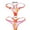 Tie Dye Orange, variant on Tinglu Sexy Bikini G-string Bottom Women's Thong Swimsuit Bottom