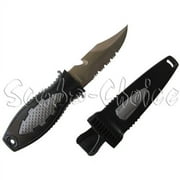 Scuba Diving Low Volume Free Dive Spearfishing 7.5" Stainless Point-Tip Knife