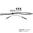 thumbnail image 2 of USHOBE 10Set Adjustable Eyewear Rope Black Silicone Non Slip Simple Design For Women, 2 of 4