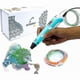thumbnail image 1 of Stylo 3d - Comprend Un Stylo 3d, 3 Couleurs De Dpart De Filament Pla, Un Livre De Pochoirs + Un Gui, 1 of 5