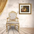 thumbnail image 3 of Edward Ladell 23x20 Gold Ornate Framed and Double Matted Museum Art Print Titled - Still Life with a Bird's Nest,&nbsp;A Pear, a Peach, Grapes, Strawberries and Plums, 3 of 4