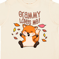 thumbnail image 4 of Inktastic Grammy Loves Me- Cute Baby Fox Boys or Girls Toddler T-Shirt, 4 of 5