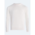 thumbnail image 6 of Free Assembly Men’s Cashmere Crewneck Sweater with Long Sleeves, Midweight, Sizes XS-2XL, 6 of 6