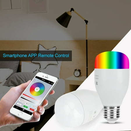 Dilwe 16 Millions Dimmable Color Wifi Light Bulb Smartphone Dilwe 16 Millions Dimmable Color Wifi Light Bulb Smartphone Voice Device Control Music Sync