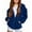 Navy, variant on LTTVQM Beige Girls Hoodie Fleece Oversized Full-Zip Sweatshirt Jacket Winter Fashion Long Sleeve Hoodie Preppy Outfits with Pockets Beige 4-5 Years