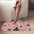 thumbnail image 6 of 1pc Witchcraft Elements Absorbent Non-Slip Bathroom Thickened Flannel Rug Decor,Soft,Quick Drying,Suitable For Indoor/outdoor Use,Bathrooms,Bedrooms,Kitchens,Terrace,Laundry Rooms,16"x24", 6 of 9