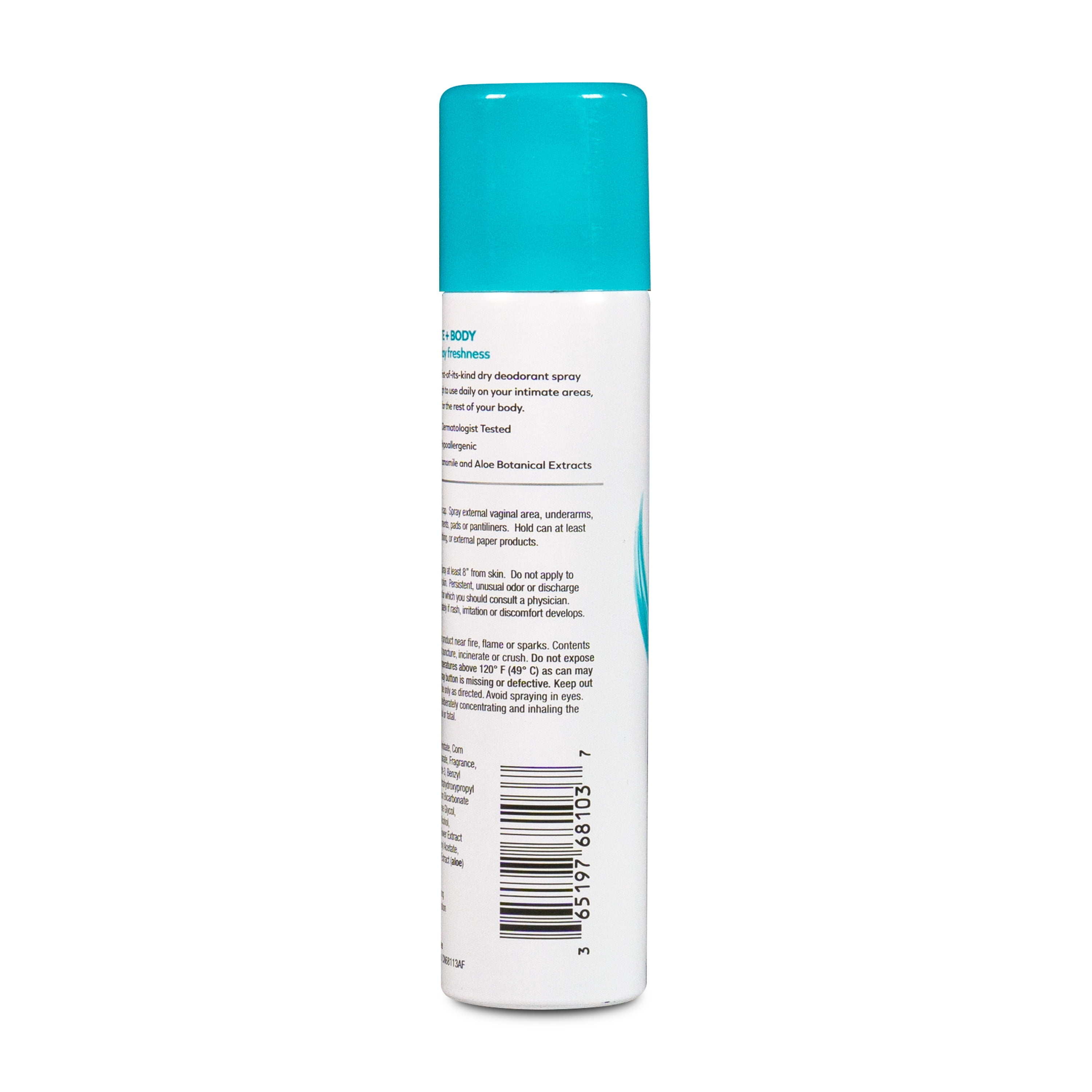 (3 pack) FDS Intimate Deodorant Spray, Shower Fresh, 2 Ounce Spray Canister