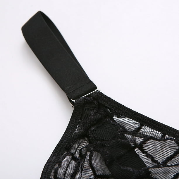 EQWLJWE Sexy Lingerie for Women Women Underwear Bra Panties Underclothes  Underpants Garter Belt Lingerie Roleplay Sets 