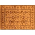 thumbnail image 1 of Ahgly Company Indoor Rectangle Oriental Orange Industrial Area Rugs, 7' x 9', 1 of 4