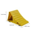 thumbnail image 3 of Danhjin Vehicle Restraint Hot Selling Car Stopper Tire Non-Slip Block Portable Car Skids-Proof Car Stopper Car Stopper Suitable for Rvs Sedans Suvs Etc, 3 of 6